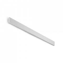 Ideal Lux Απλίκα Τοίχου Led Αλουμινίου Λευκή 120 Εκ. 29W 3800 Lumen 4000K Steel Ap1 - Dimmable