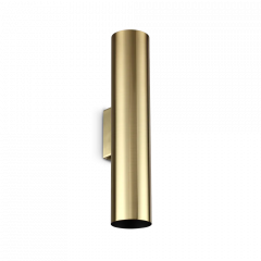 Ideal Lux Δίφωτη Απλίκα Μεταλλική Οξυντέ 30 Εκ. Look Ap2 Round