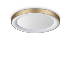 Ideal Lux Πλαφονιέρα Led Μεταλλική Οξυντέ Ø60 Εκ. 33W 3000 Lumen 3000K Planet Pl