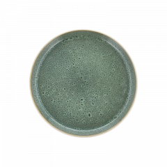 Bitz Πιάτο Φρούτου Stoneware Φ21 Εκ. - Gastro White/Green