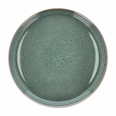Bitz Πιάτο Φαγητού Stoneware Φ27 Εκ. - Gastro White/Green