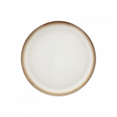Bitz Πιάτο Φρούτου Stoneware Φ21 Εκ. - Gastro White/Cream