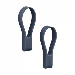 Zone Denmark Κρεμάστρες Πετσέτας Μαγνητικές Σετ 2 Τμχ 9 Εκ. - Loop Royal Blue