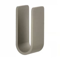 Zone Denmark Άγκιστρο Μπάνιου Αλουμινίου 3,5x3,4x8 - Ume Taupe