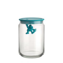 Alessi Gianni Δοχείο Αποθήκευσης Γυάλινο Τιρκουάζ 900 ml