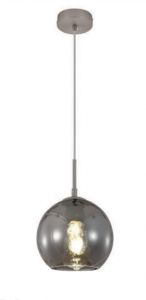 Inlight Φωτιστικό Οροφής Γυάλινο Φυμέ Ø18 4039-B-Fime