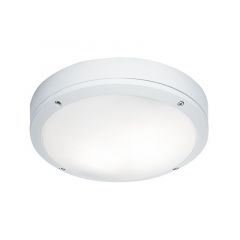 Viokef Πλαφονιέρα Εξωτερικού Χώρου Λευκή Leros 4049201