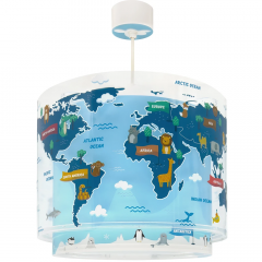 Ango Παιδικό Φωτιστικό Οροφής Kids World 40672M