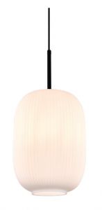 InLight Φωτιστικό Οροφής Γυάλινο Λευκό Φ20x28 Εκ. 4084-B