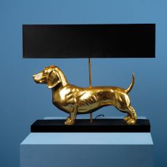 Werner Voss Επιτραπέζιο Φωτιστικό Polyresin Χρυσό Vienna 60x14x48,5