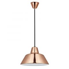 Viokef Μονόφωτο Φωτιστικό Οροφής Χάλκινο Glen 4105603