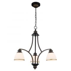 Viokef Κλασικό Τρίφωτο Φωτιστικό Οροφής Clair 4133600