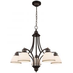 Viokef Κλασικό Πεντάφωτο Φωτιστικό Οροφής Clair 4133700