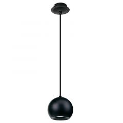 Viokef Φωτιστικό Οροφής Μεταλλικό Μαύρο Ball 4141400