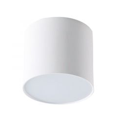 Viokef Πλαφονιέρα Led Μεταλλική Λευκή Δ7,5 Jaxon 4157300