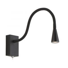 Viokef Απλίκα Led Μαύρη Koko 4157500