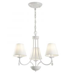 Viokef Φωτιστικό Οροφής Μεταλλικό Λευκό Patricia 4164100