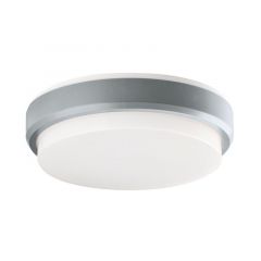 Viokef Πλαφονιέρα Led Εξωτερικού Χώρου Γκρι Leros Plus 4171700