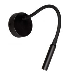 Viokef Απλίκα Led Μεταλλική Μαύρη Ivor 4176000