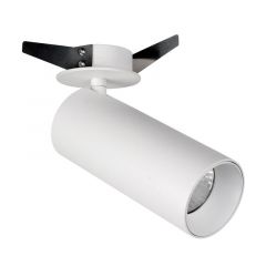 Viokef Χωνευτό Σποτ Μεταλλικό Λευκό Reeds 4185700