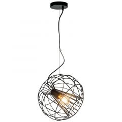 Viokef Φωτιστικό Οροφής Μεταλλικό Μαύρο Pop 4193500