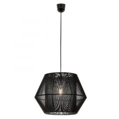 Viokef Φωτιστικό Οροφής Κορδόνι Μαύρο Zaira 4198101