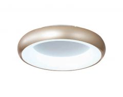 Inlight Πλαφονιέρα Led Με Εναλλαγή Χρώματος Χρυσή Ø60 42021-A-Golden Dimmable