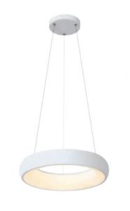 Inlight Φωτιστικό Οροφής Led Με Εναλλαγή Χρώματος Λευκό Ø40 42023-B-White Dimmable
