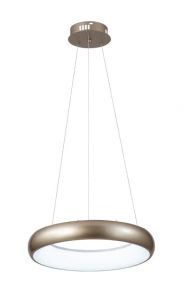 Inlight Φωτιστικό Οροφής Led Με Εναλλαγή Χρώματος Χρυσό Ø60 42024-A-Golden Dimmable
