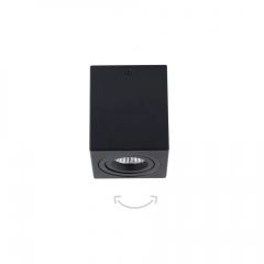 Inlight Σποτ Οροφής Μεταλλικό Μαύρο 42026-ΜΑΥΡΟ