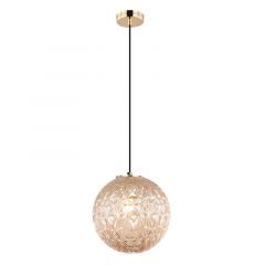 Viokef Φωτιστικό Οροφής Γυάλινο Μελί Aspa 4206101