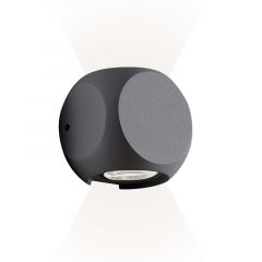 Viokef Απλίκα Led Αλουμινίου Ανθρακί Ballito 4210901