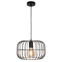 Viokef Φωτιστικό Οροφής Μεταλλικό Μαύρο Zenith 4211300