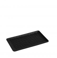 Espiel Wavy Πιατέλα σερβιρίσματος Μαύρη Ματ 26x15x1,5 Κωδικός: MLB391K48-6