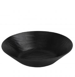 Espiel Wavy Μπωλ Φαγητού Μαύρο Ματ 40x40x9 Κωδικός: MLB390K12-1