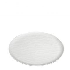 Espiel Wavy Ρηχό Πιάτο Φαγητού Λευκό Ματ 23x23x1,2 Κωδικός: MLW344K48-6