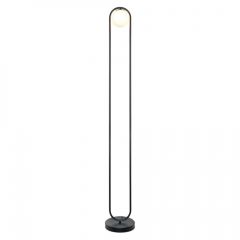 Inlight Φωτιστικό Δαπέδου Γυάλινο/Μεταλλικό Μαύρο 45015-BL