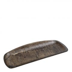 Espiel Pine Wood Πιατέλα Σερβιρίσματος "Γόνδολα" Καφέ 40,5x16,5x3,5 Κωδικός: HWB785K36-6