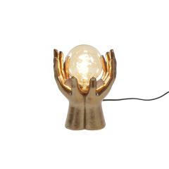 Werner Voss Επιτραπέζιο Φωτιστικό Polyresin Χρυσό Golden Touch 15x10x20