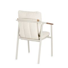 Bizzotto Leonida Morny Wg25 Chair W-Armres W-Cush 57a - 59b - 96h - 48h1 - 70h2 - 78	 h3