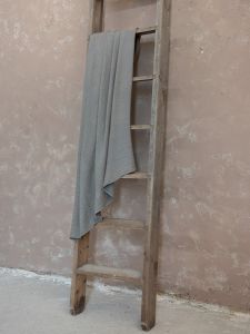 Nima Διακοσμητικό Ριχτάρι Καναπέ Βαμβακερό 130x170 - Blando Dark Gray