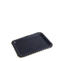 Espiel Navy Δίσκος Σερβιρίσματος PVC Σκούρος Μπλε 39x28x2 Κωδικός: LTB2738K20-1