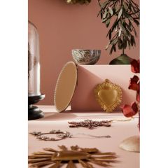 Bizzotto Lacey Ro Gold Mirror W-Frame D20 Ø20