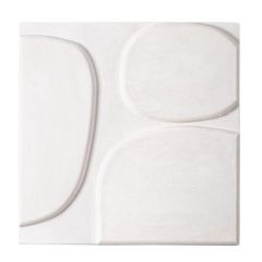 Bizzotto Albin Διακοσμητικό Τοίχου Mdf Λευκό 80x80 Εκ.