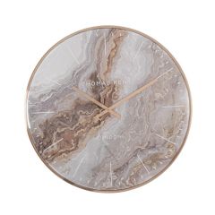 Bizzotto Veining Ρολόι Τοίχου Μεταλλικό/Mdf Πολύχρωμο Ø53x5