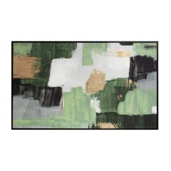 Bizzotto Bold Πίνακας Σε Καμβά Πράσινος 204x124