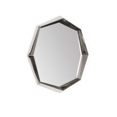 Bizzotto Gursky Καθρέπτης Τοίχου Μεταλλικός Ασημί 120x120