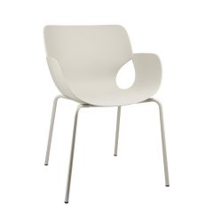 Bizzotto Lennox Καρέκλα Πλαστική Μπεζ 57x59x82