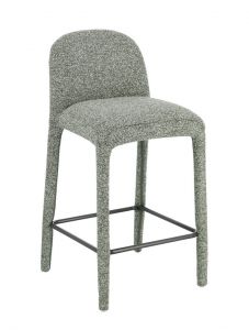 Bizzotto Antara Σκαμπώ Μπαρ Υφασμάτινο Πράσινο 44,5x50,5x92