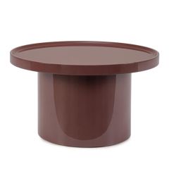 Bizzotto Otilia Τραπέζι Σαλονιού Mdf Κεραμιδί Ø70x40